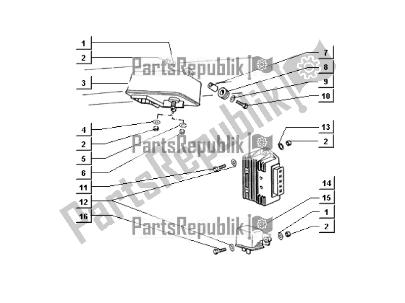 Alle onderdelen voor de Preheating Control Device-voltage Regulator-remote Control Switch van de APE TM 703 Diesel FL2 422 CC 1997 - 2004