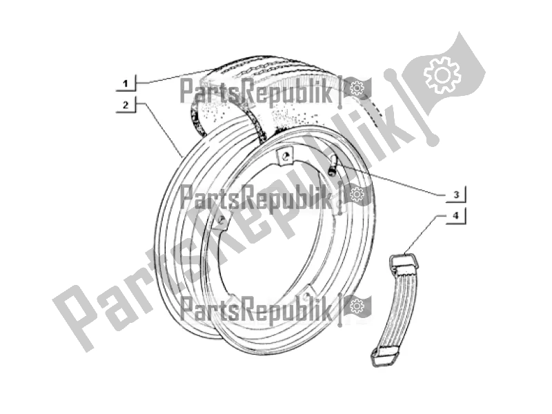 Alle onderdelen voor de Wheel (steering Wheel) van de APE TM 703 Diesel FL2 422 CC 1997 - 2004