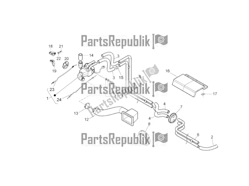 All parts for the Heater of the APE TM 703 Diesel LCS 422 CC 2005 - 2022