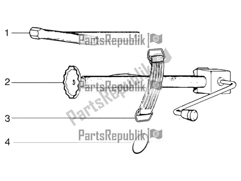 All parts for the Tool Kit of the APE TM 703 Diesel LCS 422 CC 2005 - 2022