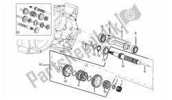 Primary gear shaft