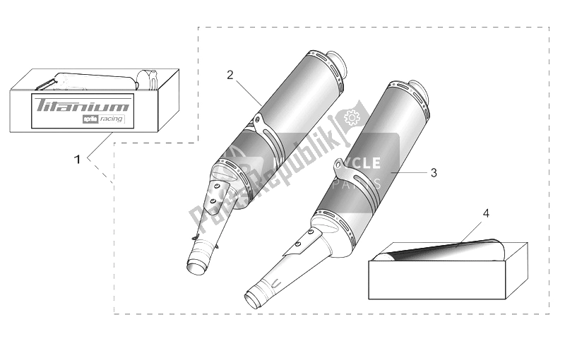 All parts for the Acc. - Performance Parts Iii of the Aprilia RSV Mille Factory 1000 2004 - 2008
