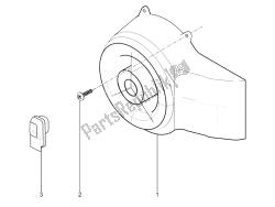 Flywheel magneto cover - Oil filter