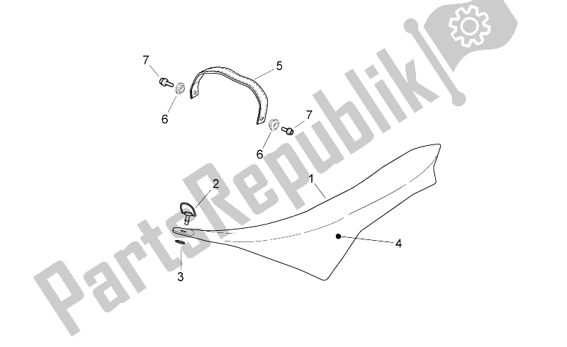 Tutte le parti per il Sella del Aprilia SXV 450 550 Street Legal 2009