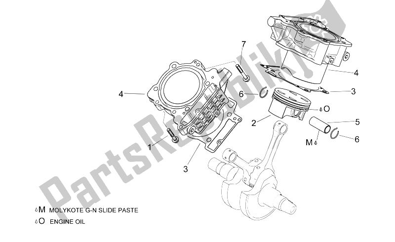 Todas las partes para Cigüeñal Ii de Aprilia RSV Mille SP 1000 1999