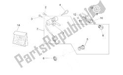 decalcomania e blocco kit hardware