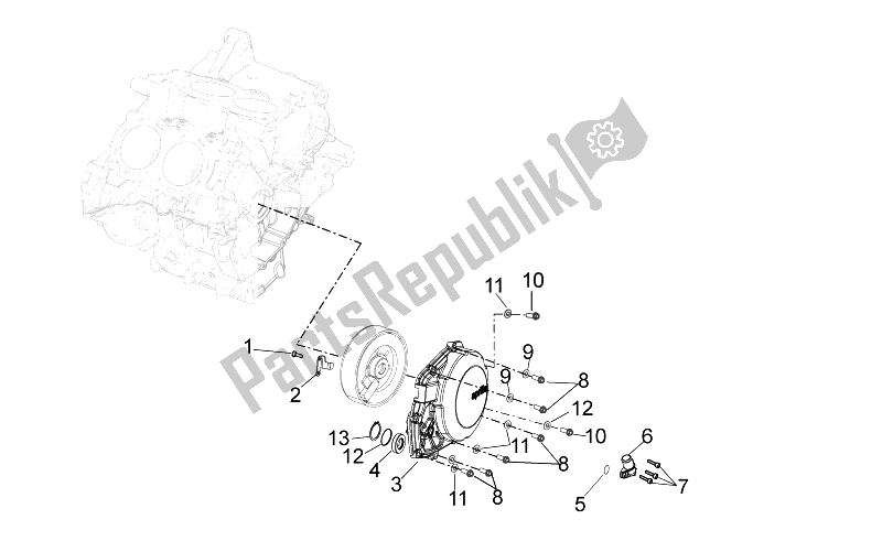 Todas las partes para Na? P B?? Pha? T Di?? N de Aprilia RSV4 Aprc R 1000 2011