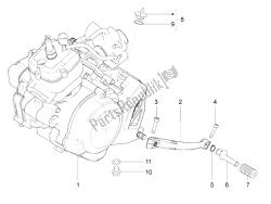 leva parziale per il completamento del motore