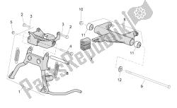 Central stand - Connecting rod