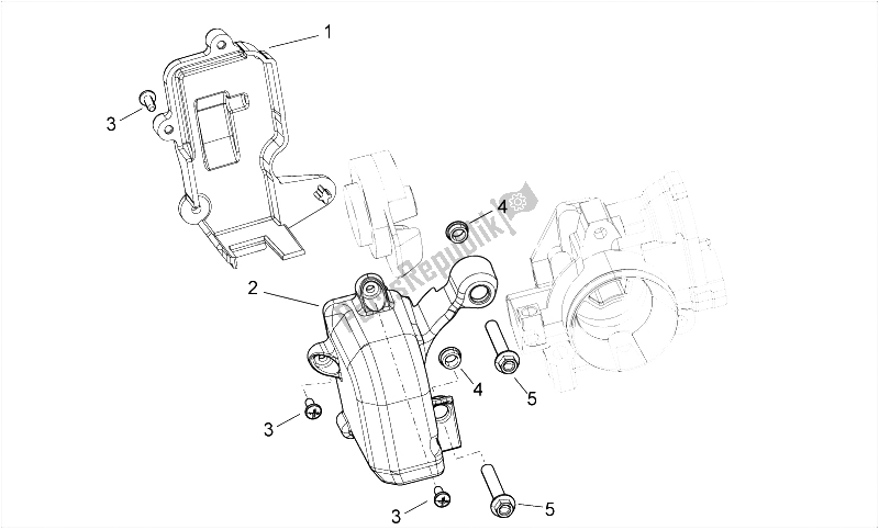 Toutes les pièces pour le Protection Du Corps De Papillon du Aprilia NA 850 Mana GT 2009