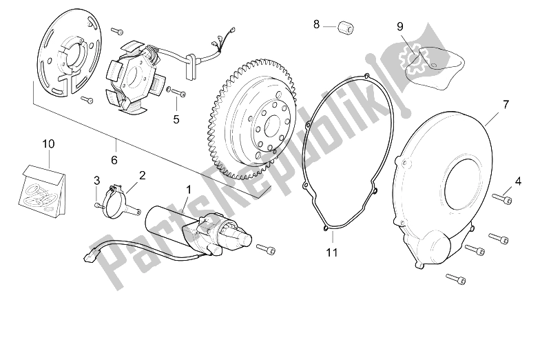 Toutes les pièces pour le Unité D'allumage du Aprilia RS 50 1999