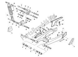 REAR FORK AND SUSPENSION