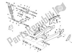 REAR FORK AND SUSPENSION