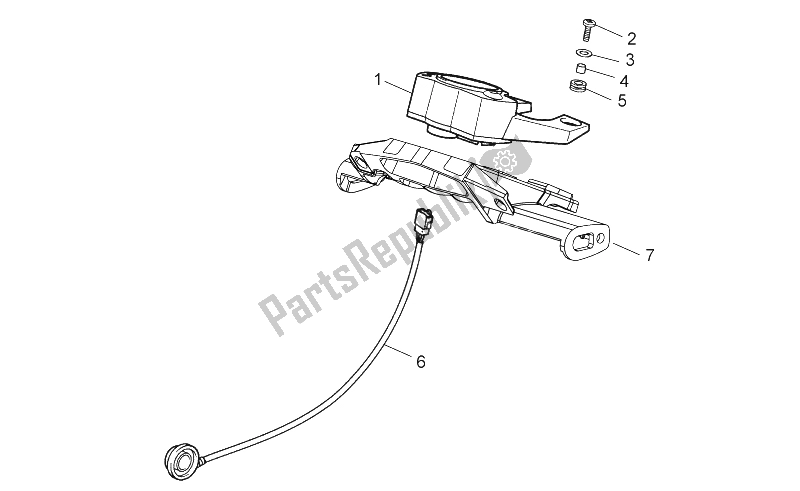 Toutes les pièces pour le Tableau De Bord du Aprilia RX SX 50 2006