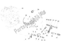 leva parziale per il completamento del motore