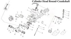 cilinderkop ronde krukas