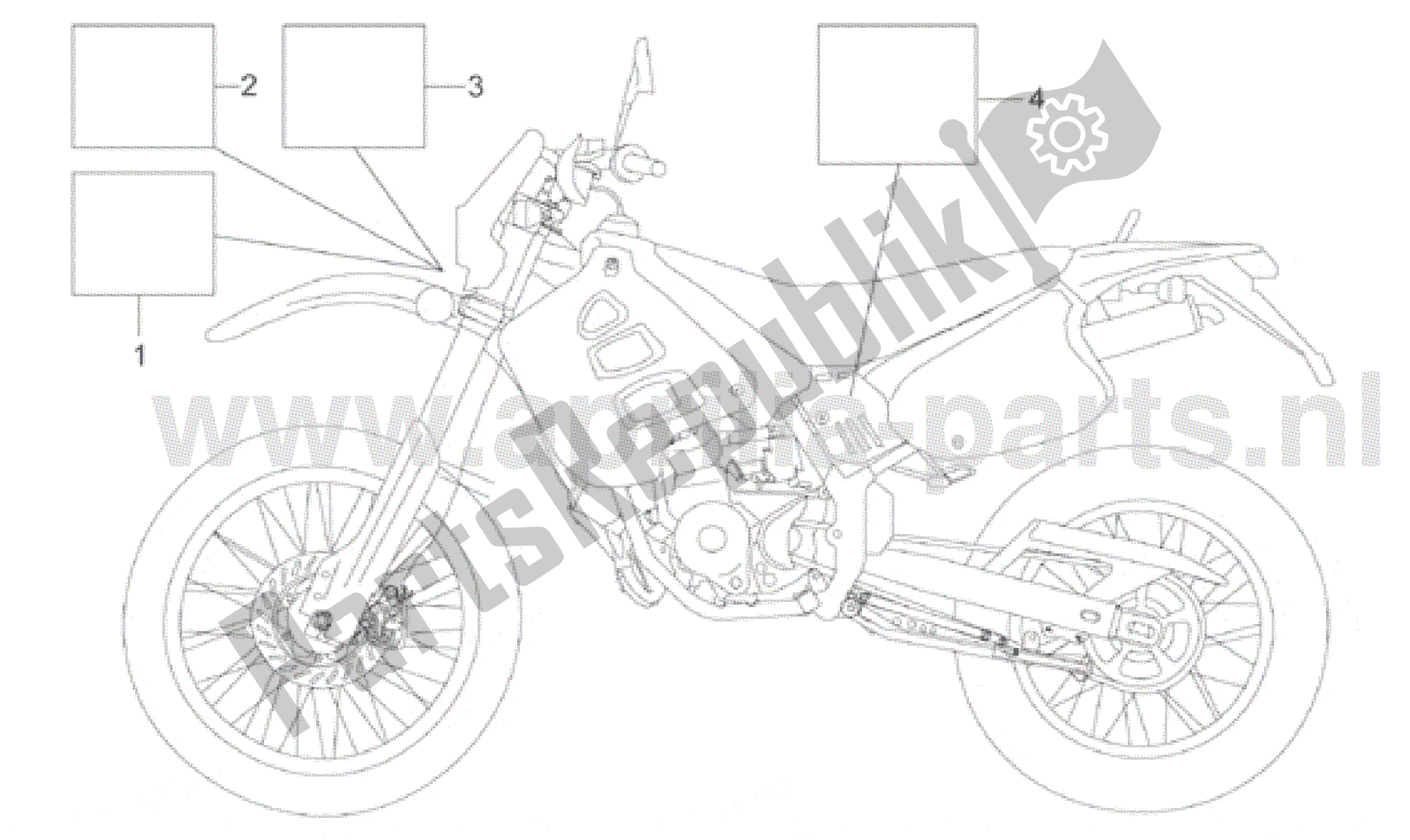 Alle Teile für das Plattensatz des Aprilia RX 50 1995 - 2000