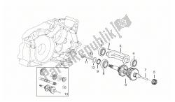 Primary gear shaft