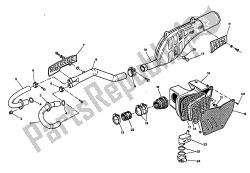 10887 BATTERIA BOSCH YB14AL-A2 12V 14AH Aprilia Tuareg Wind - 350 cc -  anni: 198 - Bicasbia Ricambi Vespa