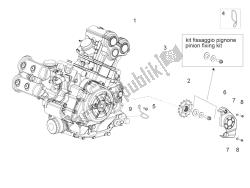 alavanca parcial de completação do motor