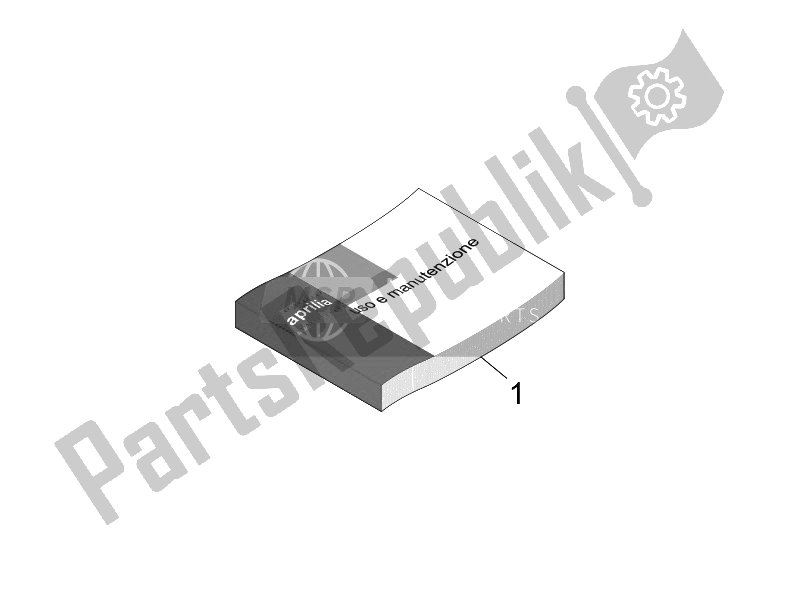 Todas las partes para Certificado De Calidad, Tarjeta De Seguro Y Manual De Usuario de Aprilia ETX 150 2014