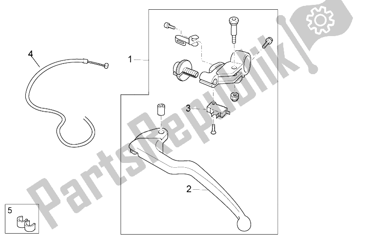 Toutes les pièces pour le Levier D'embrayage du Aprilia RSV4 Aprc Factory ABS 1000 2013