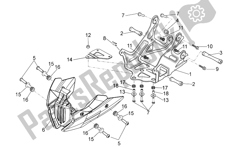 Tutte le parti per il Titolare del Aprilia Dorsoduro 750 ABS 2008