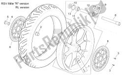 ruota anteriore rsv versione mille 