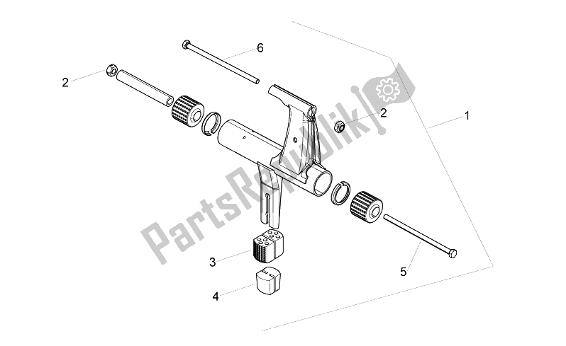 All parts for the Connecting Rod of the Aprilia Sport City ONE 50 4T 4V 2011