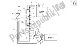 sistema de recuperación de vapor de combustible