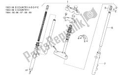 Front fork 93-99 - LH Sleeve