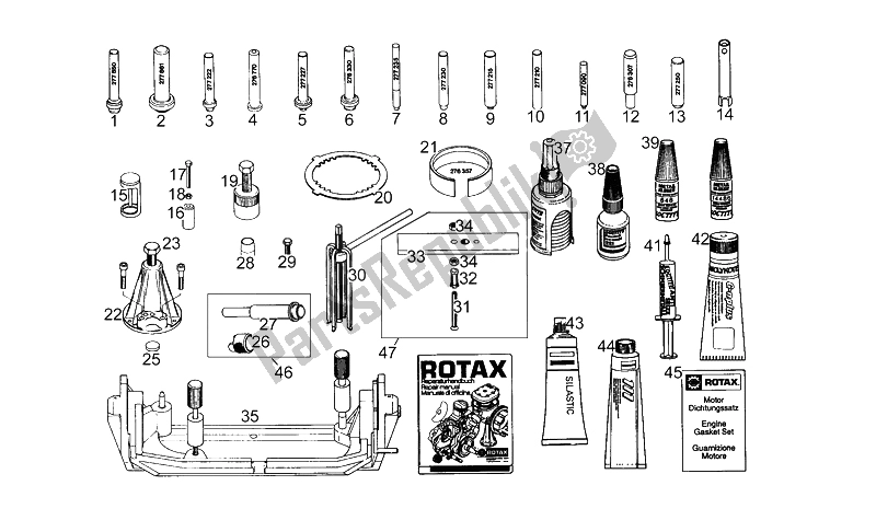 Toutes les pièces pour le Outils Spéciaux N> S du Aprilia Pegaso 650 1992