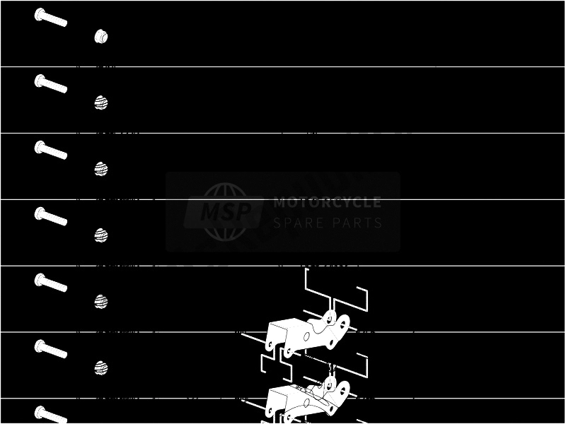 Tutte le parti per il Ammortizzatore Posteriore del Aprilia Sport City Street 300 4T 4V E3 2012