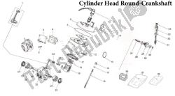 cilinderkop ronde krukas