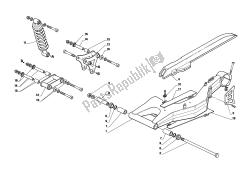 REAR FORK AND SUSPENSION