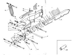 REAR FORK AND SUSPENSION