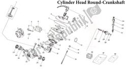 Cylinder Head Round-Crankshaft