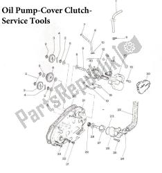 outils de service d'embrayage de couvercle de pompe à huile