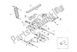 REAR FORK AND SUSPENSION