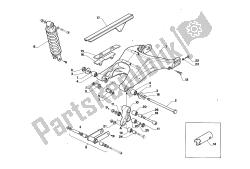 REAR FORK AND SUSPENSION