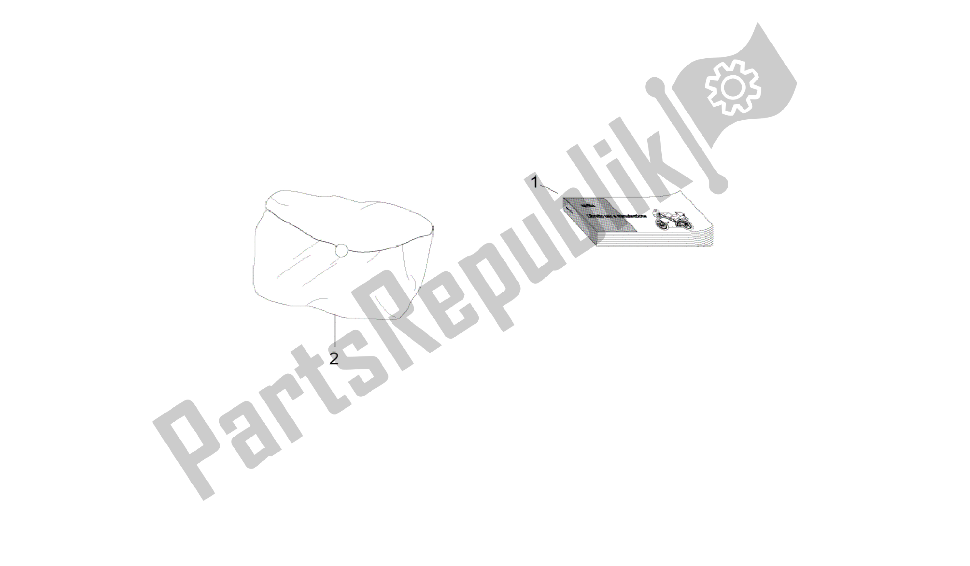 Alle Teile für das Plattenset / Verschiedene des Aprilia RS4 125 2011 - 2013