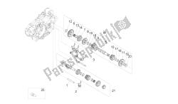 caja de cambios - conjunto de engranajes