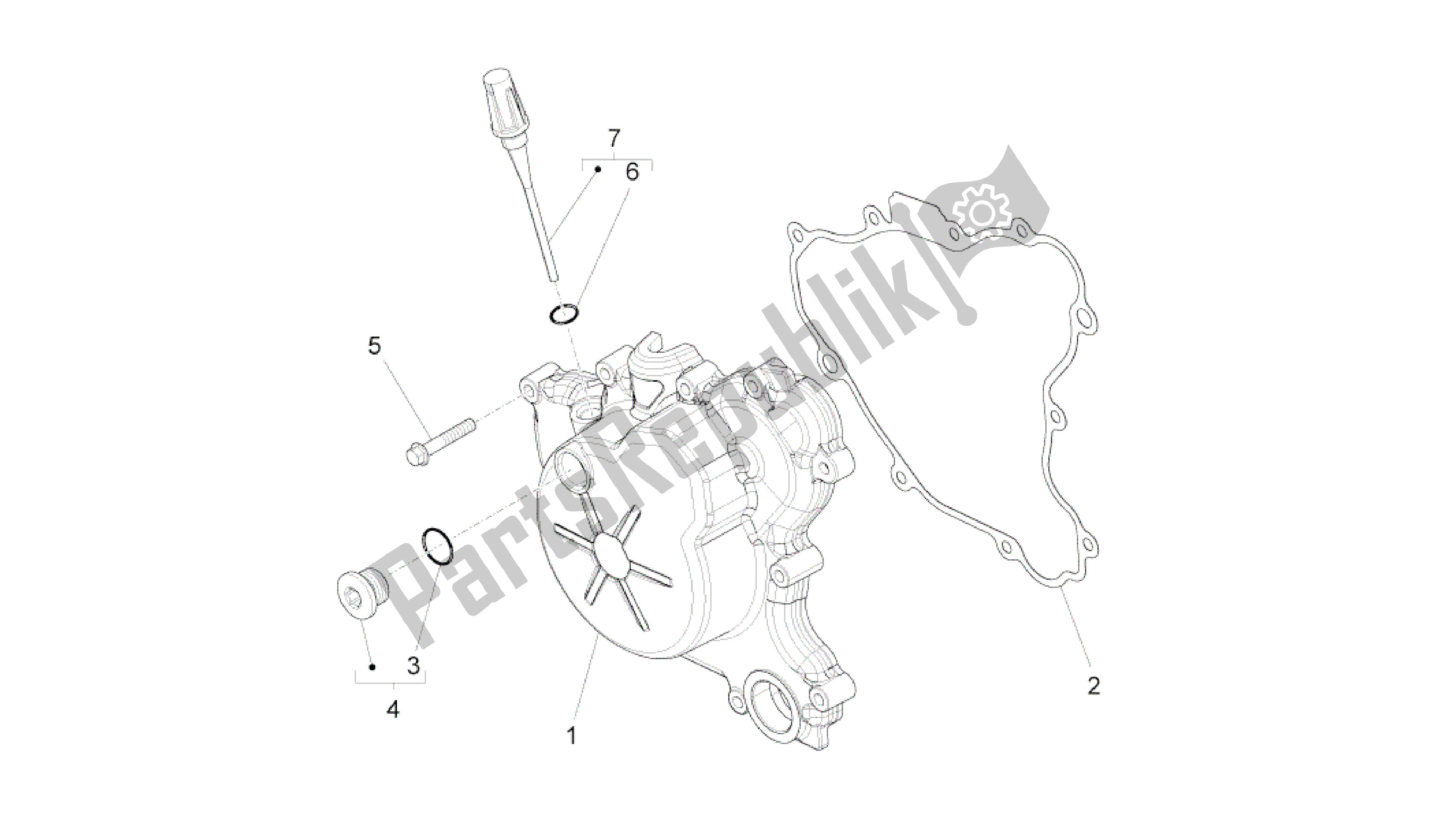 Toutes les pièces pour le Couvercle De Volant du Aprilia RS4 125 2011 - 2013