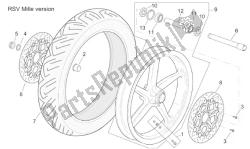 Front wheel RSV Mille Version