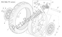 Front wheel RSV Mille R Version