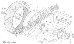 Rear wheel RSV Mille Version