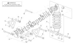 Connecting rod - rear shock abs.