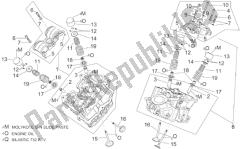 Cylinder head and valves