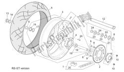 roue arrière version st-rs