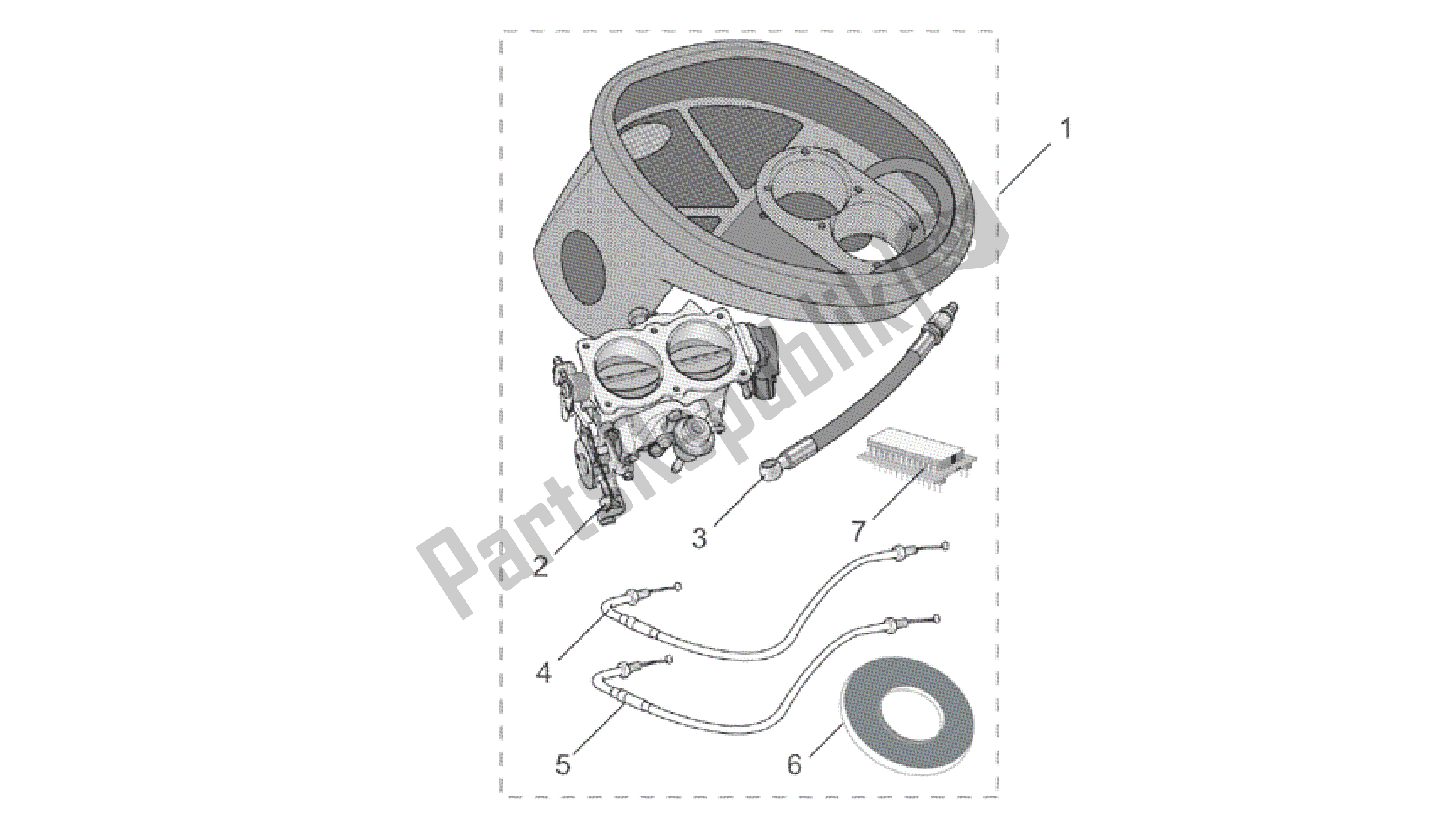 All parts for the Acc. - Performance Parts Iv of the Aprilia RSV Tuono R 3952 1000 2002 - 2003